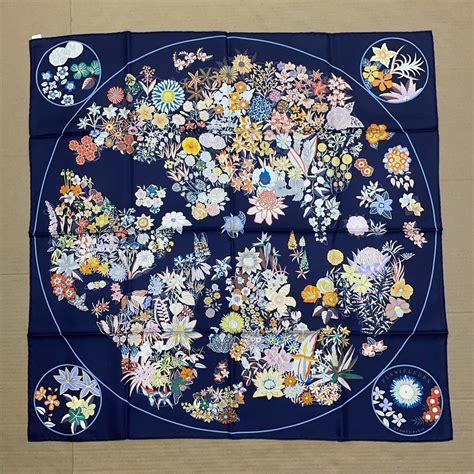 hermes planifleurs scarf|More.